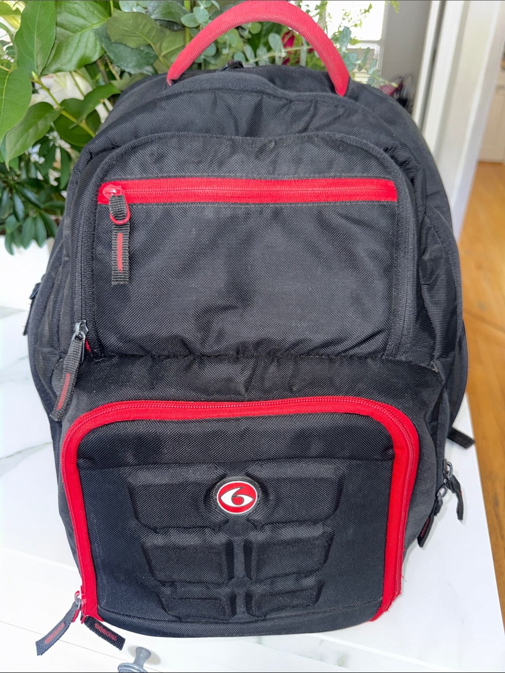 6 Pack “prep” Backpack with Front Organizer